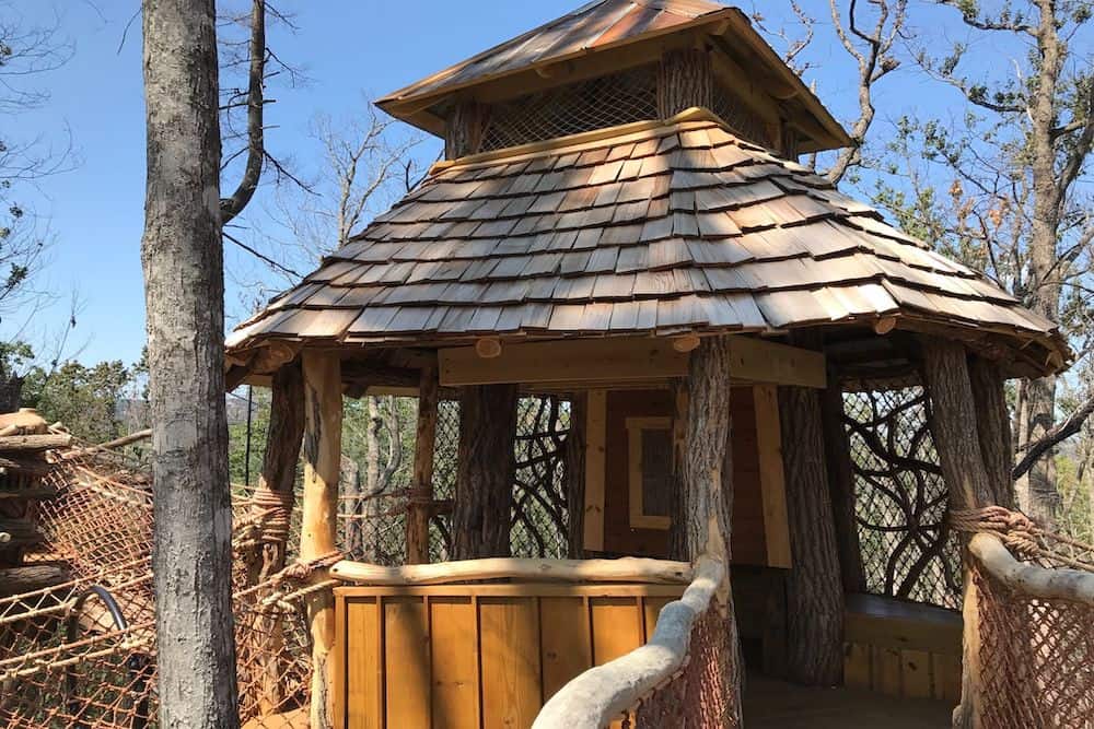 treehouse at Anakeesta in Gatlinburg