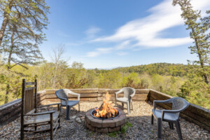 large private fire pit