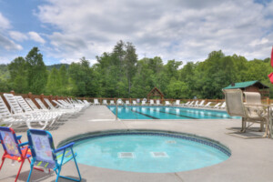 Spend the warm afternoons poolside!