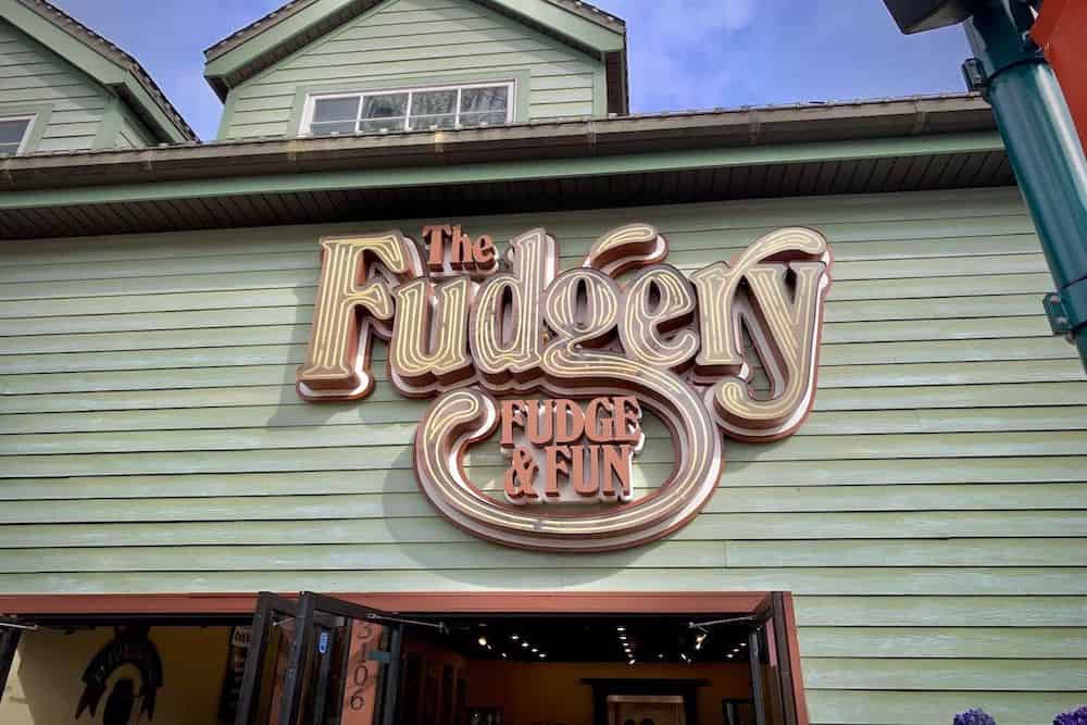 The Fudgery in Pigeon Forge at The Island