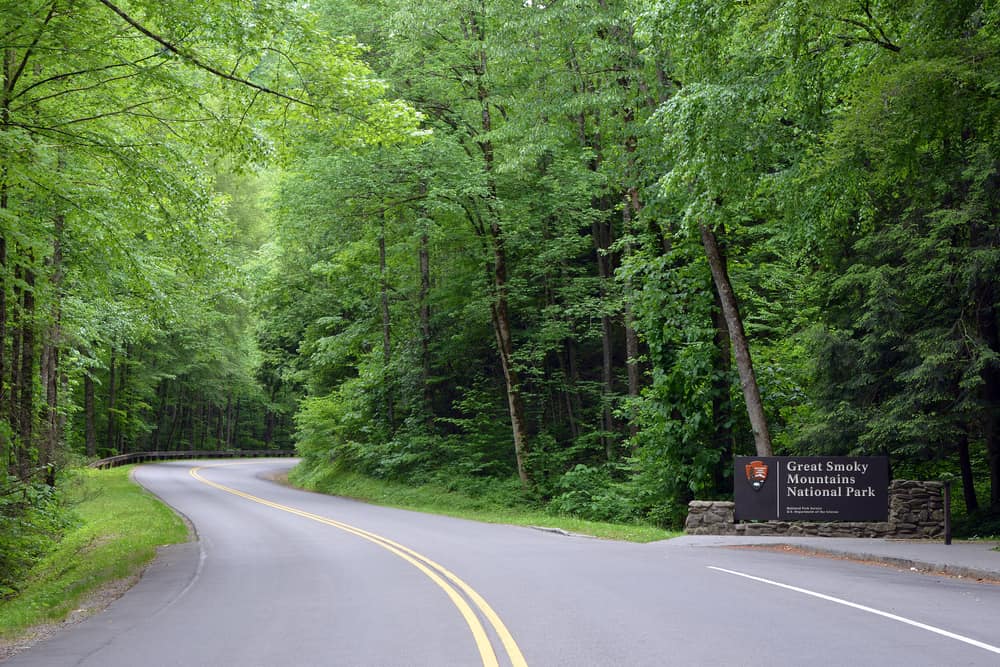 Great Smoky Mountains National Park Entrance
