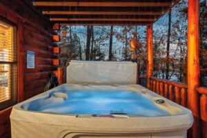 Hot tub view
