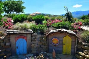 Painted village at Anakeesta in Gatlinburg 