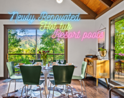 Every night at Ravens Ridge enjoy dinner with a view <3 Private feel