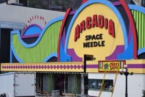 Arcadia at the base of the Gatlinburg Space Needle 