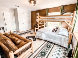 Lower level Bunk bedroom