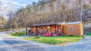 Cabin Exterior & Firepit