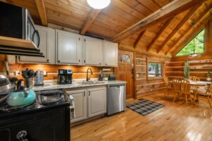 Kitchen is fully stocked. Meals can be cooked and served for 4 guests