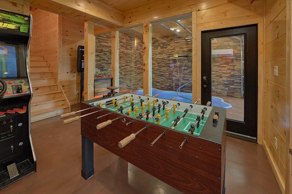 big sky lodge game room