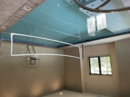 Private Indoor Pool with Volleyball