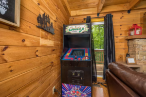 Challenge your friend to a ping pong game in the screened in porch