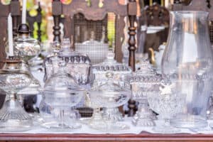 antique glassware