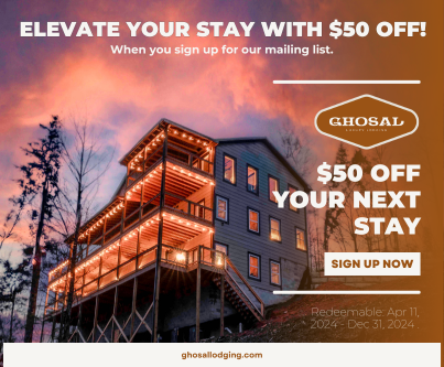 $50 off Your Next Stay!