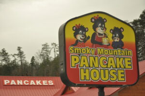 Smoky Mountain Pancake House sign