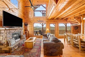 Living area 1st floor porch