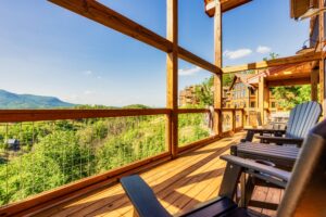 Relax on any one of our decks and take in the breathtaking view.