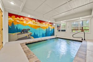 Enjoy a swim at our year-round heated indoor pool