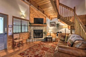 Cabin living room