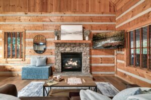 Living Room with Smart TV