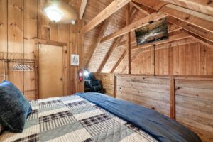 Loft Bedroom with Bathroom