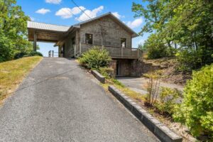 Upper Driveway & Main Entrance