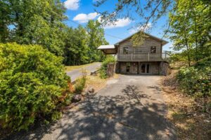 Lower Driveway & Game Room Entrance